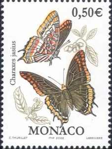 Monaco 2002 Foxy Charaxes/Butterfly/Butterflies/Insects/Nature 1v (mc1217) - Picture 1 of 1