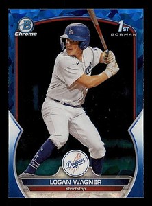 2023 Bowman Sapphire Edition Logan Wagner  Baseball Card