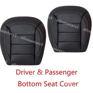 For Benz ML350 ML 350 4Matic 2012-2015 Driver & Passenger Bottom Seat Cover CAO - Picture 1 of 8