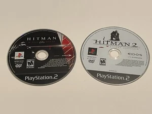Disco Hitman Blood Money & Hitman 2 Silent Assasi (PlayStation 2 PS2) PROBADO - Imagen 1 de 5