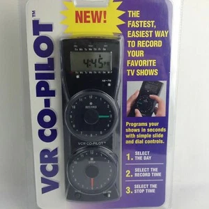 VTG VCR COPILOT Timer Remote Record Your Favorite TV Shows Works On All VCRs NEW - Picture 1 of 2