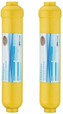 Geekpure 10 inch Mineral Water Filter Upgrade for Reverse Osmosis System-1/4" - Image 1 of 3