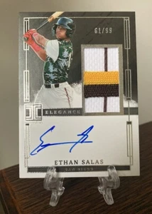 2024 Panini Impeccable Elegance RPA #EPJ-ES Ethan Salas Pre Rookie RC RARE AUTO - Picture 1 of 3