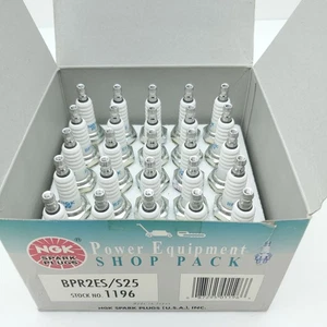 NGK 1196 Spark Plug Shop Pack BPR2ES/S25 25 Pcs New - Picture 1 of 8