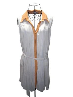 Vestido LOVE 21 CREMA Y BRONCEADO SIN MANGAS TALLA-L Foto 1 de 4