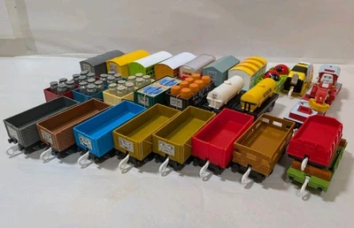 Thomas & Friends TOMY Plarail Trackmaster Juego de Coches de Carga Lote 100 Tain Engine Foto 1 de 4