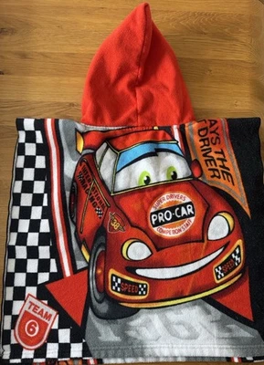 Poncho Towel Cars for Kids 2-3 - Image 1 of 3
