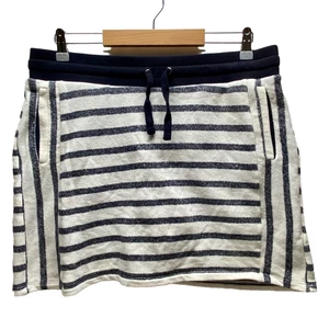 Falda Jones New York Para Mujer Grande Azul Marino Blanco Rayas Tejida Deportiva Ropa Deportiva de Ocio - Imagen 1 de 11