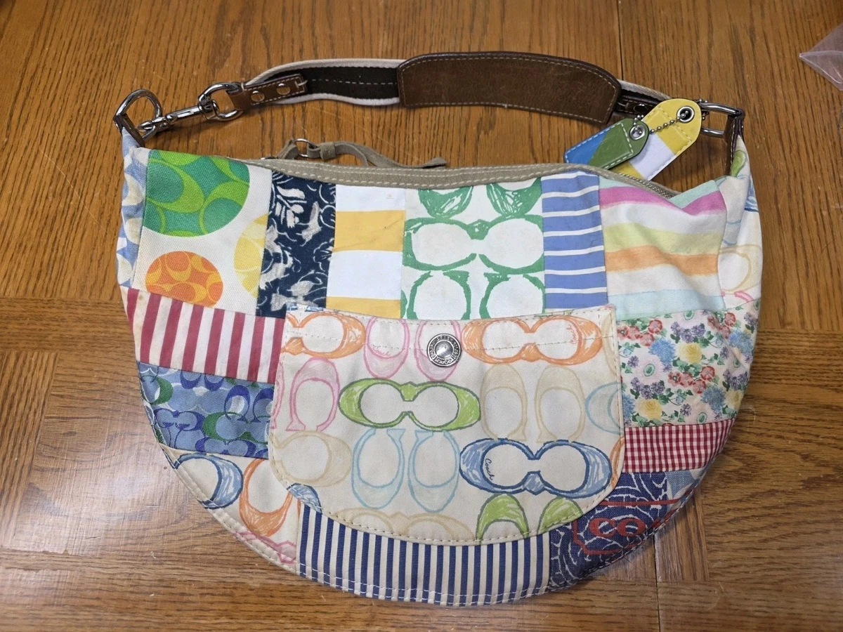 Coach Patchwork Hobo Handbags & Bags Leather Exterior for Women