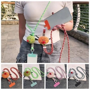 Detachable Phone Lanyard Colorful Anti-lost Wrist Strap Outdoor - Photo 1 sur 16