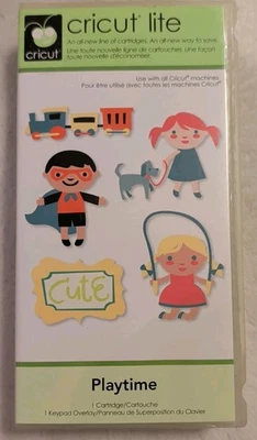 CRICUT lite Expression Playtime 卡带 二手,原装盒和键盘 — 第 1/4 张图片