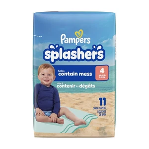 Pampers Splashers Schwimmwindeln Größe 4 (20-33 Pfund) - Bild 1 von 1
