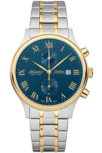 Montre-bracelet pour homme Atlantic Seabase 64457.43.58G mouvement à quartz - Photo 1/2