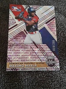 2019 Panini Elite Extra Edition Maximo Maria DPL Baseball Card #205 019/250 - Picture 1 of 2