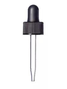 72 Stück, 18-400 Standard Glastropfer 7 x 66 mm für 15 ml Boston runde Flasche - Bild 1 von 3
