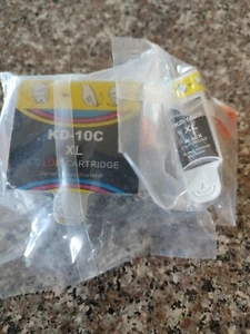 KD-10BK XL BLACK Ink Cartridge & KD-10C XL Color Cartridge new factory sealed - Picture 1 of 1