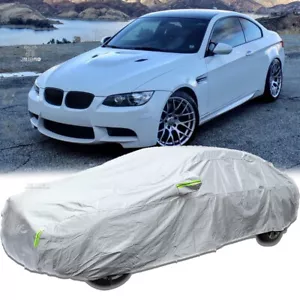 For E46 E90 E91 E92 E93 Car Cover Waterproof 6Layers Rain Protection Dust Proof - Picture 1 of 13