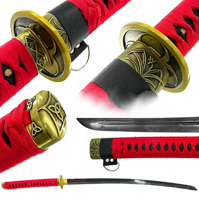 Undead Eradicator Handmade Katana - Hand Forged 1045 Metal Overall 40" - Image 1 of 4