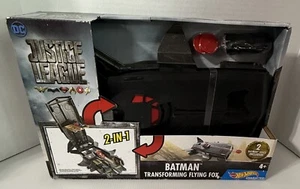 Hot Wheels DC Justice League Batman Transforming Flying Fox Vehicle - Picture 1 of 10