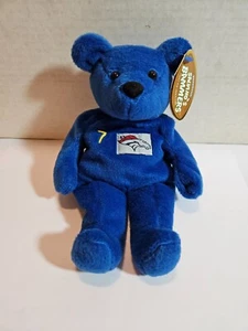 JOHN ELWAY - 1999 Salvino's Bammers Gorro de Peluche - Nuevo Con Etiqueta - Broncos - Imagen 1 de 3