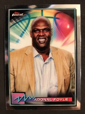 2021 Topps Finest Basketball #62 Adonal Foyle - Image 1 of 2
