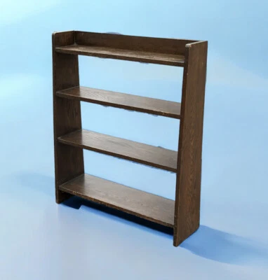 Edwardian Oak Bookcase - Image 1 of 4