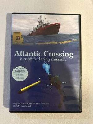 Atlantic Crossing: A Robots Daring Mission (DVD) *Documentary* *Robotics* *Rare* — 第 1/2 张图片