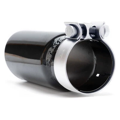 2005-2023 Para Toyota Tacoma Ponta de Silenciador de Escape Cromada Preta PT932-35180-02 - Imagem 1 de 4