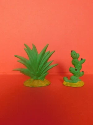 Jim: Decoração: conjunto raro de 2 cactos diferentes - Imagem 1 de 4