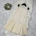 Dolce And Gabbana Flower Lace Dress 36 Off White Women Authentic New From Japan