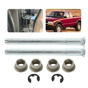 For 1994-2004 Chevy S10 GMC S15 93356553 Door Hinge Pins Pin Bushing Kit 94-04 - Picture 1 of 12