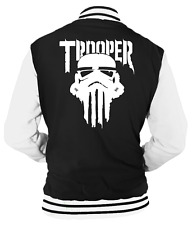 Trooper Varsity Jacket - inspired by Star Wars Punisher Stormtrooper Iron Maiden