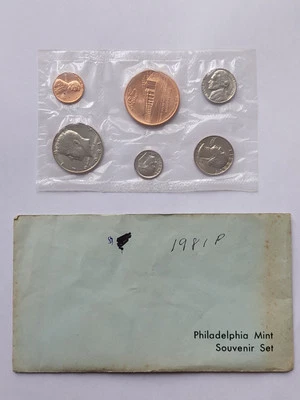 Juego de 6 monedas de recuerdo Philadelphia Mint 1981 Foto 1 de 4