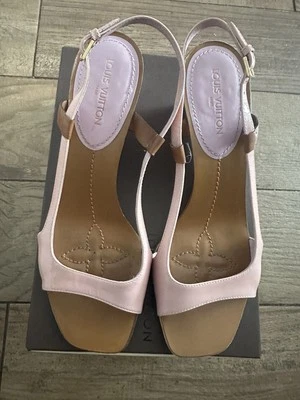Louis Vuitton Women's Wedge Sandals Size 40 (9.5 US) - Image 1 of 4