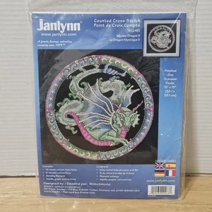 Janlynn Mystic Dragon II Kit Punto de Cruz Contado #02-463 De Colección 2001 - Sellado - Imagen 1 de 5