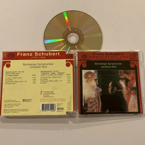 Franz Schubert - Symphonien Nos. 2 & 4  Bamberger 24K GOLD SACD 5.1/ST HIFI NM+ - Bild 1 von 4