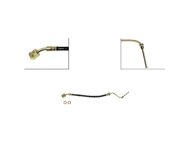 Manguera de freno exterior delantera derecha Dorman 76VK59Q para Ford Bronco 1978-1979 Foto 1 de 1