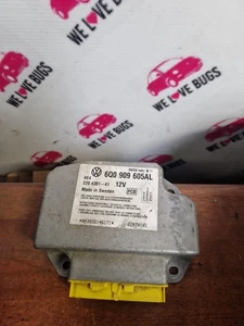 VW BEETLE CONVERTIBLE AIRBAG ECU 6Q0909605AL - Picture 1 of 2