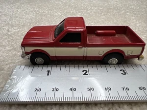 ERTL Metal 90’s Ford F-150 Red and White Pick Up Truck. 1/64 Scale Loose  - Picture 1 of 5