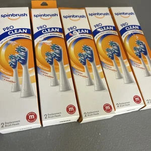 ARM & HAMMER Spinbrush Pro-Clean Replacement Brush Heads, Medium 2 Ea - 5 Packs - Picture 1 of 6