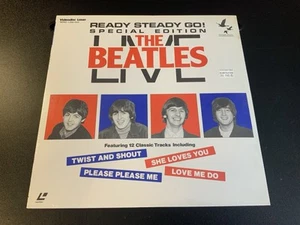 Vintage LaserDisc Beatles Live 1964 Ready Steady Go! Special Edition JAPAN NEW - Picture 1 of 3