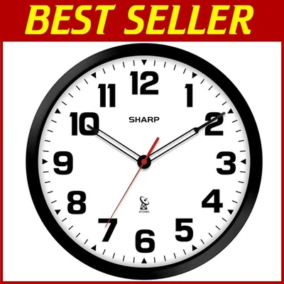 Stylish Atomic Wall Clock - Automatic Setting - Modern Style - Image 1 of 4