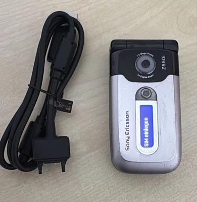 Sony Ericsson Z550i Black (Ohne Simlock) Geprüft Händler Garantie Accu Neu - Bild 1 von 3