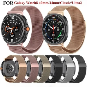 Milanese Strap for Samsung Galaxy Watch 8 40/44mm 8 Classic 46mm Metal Band - Picture 1 of 15