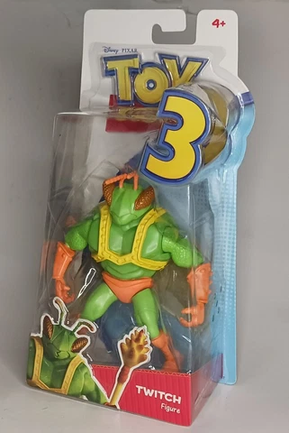 2009 Pixar Toy Story 3 Twitch 6 inch Figure New MOC Cover
