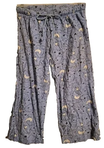 Care Bear Grumpy Blue Cotton Pajama Lounge Pants Size X-Small Youth W/FREE Bear - Picture 1 of 7