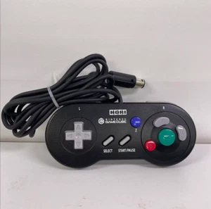 HORI Gamecube Digital Controller Pad Black Gameboy Player Tested Used from Japan - Picture 1 of 4
