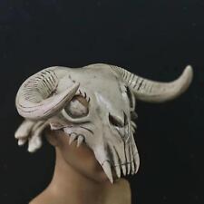 Halloween Cosplay Skull Mask Bull Head Mask for Costume Pretend Play Party