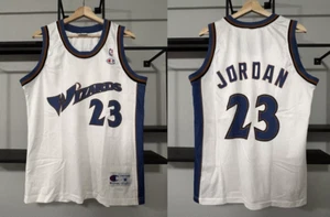 2001-03 Champion Michael Jordan Washington Wizards Home White Jersey M - Bild 1 von 13