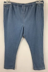 Blair Women's All Around Elastic Waist Soft Stretch Jeans Pants 3XL (48X28.25) - Picture 1 of 7